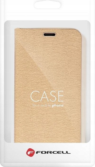 Këllëf telefoni OEM LUNA Book për Samsung A23 5G / Galaxy M23 5G, tip libër, ngjyrë ari