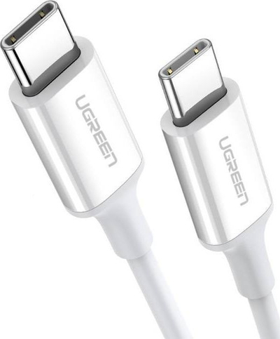 Kabllo USB Ugreen UGR1118WHT, USB C në USB C, 0.5 m, 60 W, e bardhë