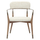 Kolltuk ngrënieje Roy 51x48x77,5Hcm (HM9978.01)