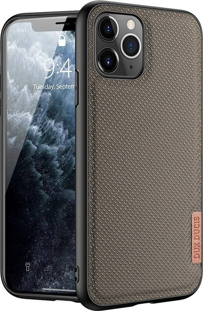 Kapak telefoni Dux Ducis Fino për iPhone 11 Pro Max, najlon, i fortë ndaj goditjeve, jeshil