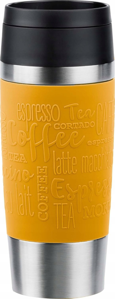 Gotë termike Emsa Travel Mug Classic, 0.36L, 6 orë e ngrohtë 12 orë e ftohtë, gri
