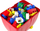 Кутија за играчки Marioin Large Chest With Blocks K2, 285 елементи, пластична, повеќебојна