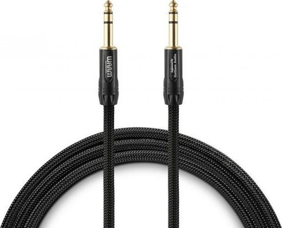 Kabllo audio WARM AUDIO PREM TRS 6, Jack 6.3 mm në Jack 6.3 mm, 1.8m, i zi