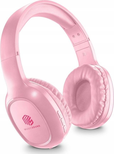 Kufje pa tela Cellularline BASIC, Bluetooth, me AUX, të zeza