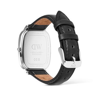 Orë dore Daniel Wellington Marlon Sheffield DW00100813, unisex, e zezë