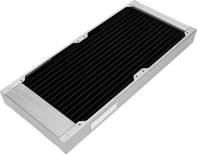 Radiator uji Watercool HEATKILLER RAD 280 S, për ventilatorë 280 mm, çelik inox, ngjyrë argjendtë
