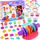 Set plasteline ZA4292, forma numrash, lojë edukative, shumëngjyrëshe