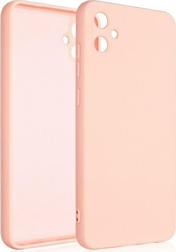 Futrollë silikoni Beline për Samsung Galaxy A05, rozë gold