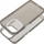 Kuti mbrojtëse Pearl Case për iPhone 16, transparente, me kornizë kamere, e zezë