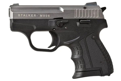 Pistoletë alarmi Stalker M906 BAS, kalibër .22 Long Blank, titani