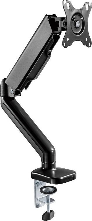 Mbajtëse monitori Goobay Single me gas spring, 17-32", e zezë