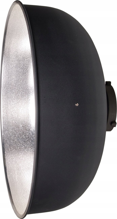 Reflektor beauty dish Aurora ALR 116, 43cm, Bowens mount, ngjyrë argjendtë
