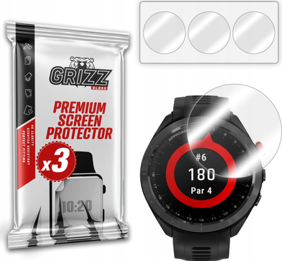 Folje mbrojtëse hydrogel për orë Garmin Fenix 8 47mm, set 3 copë, transparente