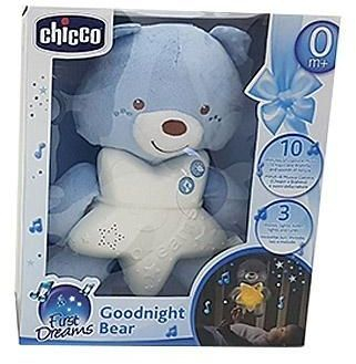 Arush Chicco First Dreams Goodnight Bear, blu
