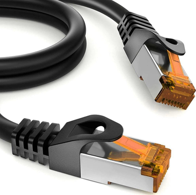 Kabllo rrjeti Libox LB0194-3, CAT6a S/FTP, 3m, portokalli