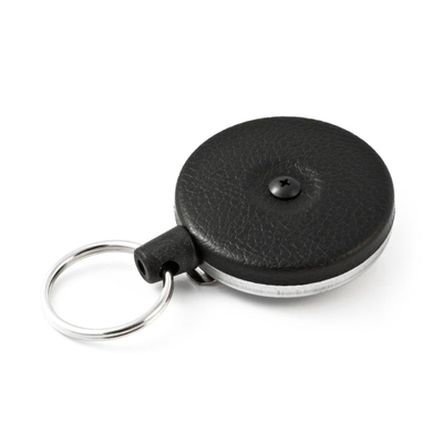 Varesë çelsash me litar që kthehet vetë KEY BAK No.485B HDK, kordë Kevlar 120 cm, kapëse çeliku, e zezë, set 12 copë