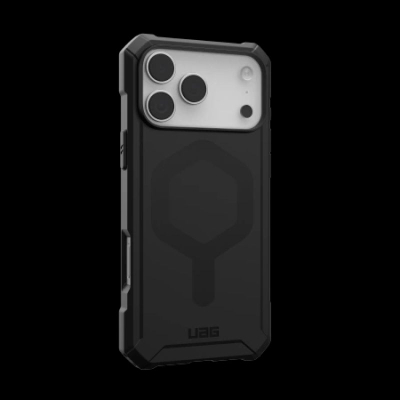 Mbrojtëse telefoni UAG Essential Armor MagSafe për iPhone 17 Pro Max, e fortë, e zezë
