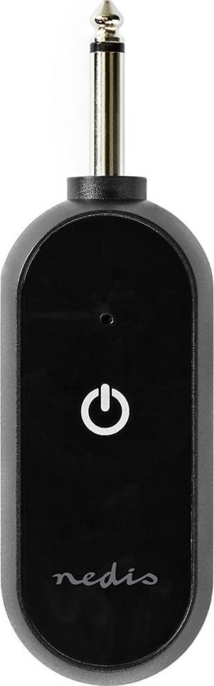Mikrofon wireless UHF K8, sistem dore, marrës i vogël portativ 6.35mm, rreze 50m, ngjyrë e zezë