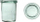 Kavanoz Weck Mini-Sturz, 160 ml, set 12 copë, transparent