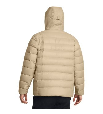 Xhaketë puffer Under Armour Legend, izolim me pupla, teknologji UA Storm, e zezë
