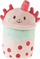 Lodër pelushi EPEE Bubble Tea Bąblusie Strawberry Creature 600561, 21cm, luleshtrydhe, rozë