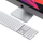 Shtesë numerike për tastierë Satechi Aluminum Bluetooth, e argjendtë