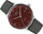 Машки часовник Цепелин Хинденбург LZ129 8064-4N, автоматски, 41mm, црвен со сив ремен