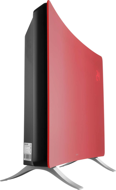Kalorifer konvektor elektrik Sencor SCF 4742RD, 2400W, WiFi Smart, i kuq
