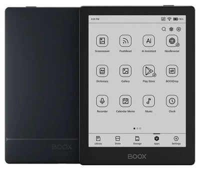 Електронски читач Onyx Boox Go 6, екран 6\", USB C, црн