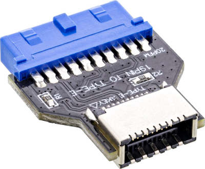 Adapter i brendshëm InLine USB 3.0 në USB 3.2 Type E Key A, 5 Gb/s