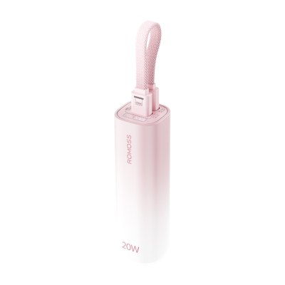 Powerbank ROMOSS Mini PSC05C, 5000mAh, 20W, rozë