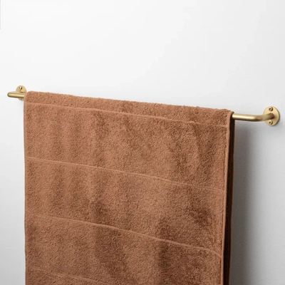 Shufër peshqiri Camargue, 60cm, çelik inox, ngjyrë bronzi