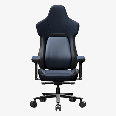 Karrige gaming ThunderX3 CORE Armchair Modern, ergonomike, me mbajtëse këmbësh, blu