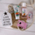 Set udhëtimi Accentra Spring Time xhel dushi 100 ml + krem për duar 60 ml + xhel dezinfektues 30 ml + kartelë + çantë kozmetike