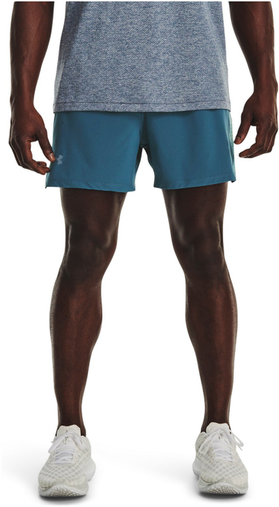 Pantallona vrapimi Under Armour Launch Elite Mesh për meshkuj, antierë, blu