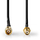 Kabllo SMA Nedis, 5 m, 50 Ohm, i zi