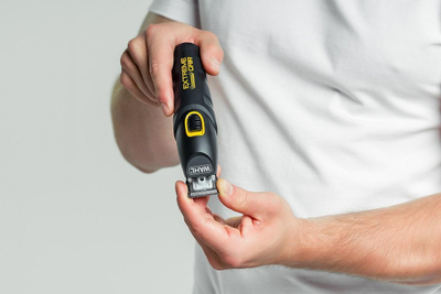 Trimmer trupi Wahl Extreme Grip Advanced Body Hair, i rikarikueshëm, për meshkuj, gri