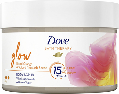 Skrab trupi Dove Therapy Glow kDV629, 295 ml