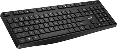 Set tastierë + maus Genius KB-7200, wireless 2.4GHz, USB, CZ+SK, e zezë