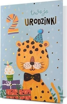 Честитка Nuance Birthday Card B6, за роденден, со плик, разновидни бои