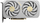 Kartë grafike Zotac GeForce RTX 5060 Ti Twin Edge OC, 16GB GDDR7, White Edition, e bardhë