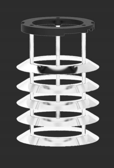Grilë ndriçimi inox grid-bottom 911127, e vogël, çelik inox, ngjyrë argjendi
