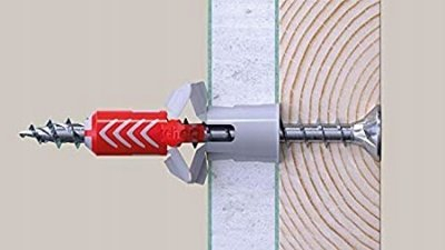 Vida druri Fischer Power-Fast II 670462, 6x140mm, kokë T, pako me 100 copa