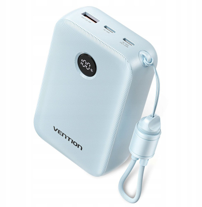 Powerbank Vention FKBL0-C, 20000mAh, 22.5W, blu