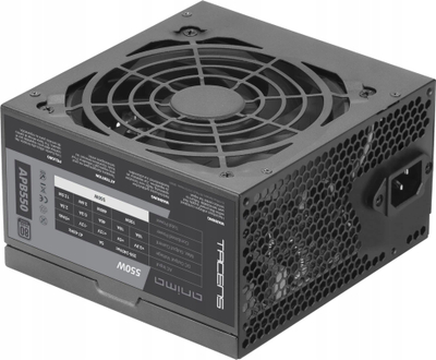 Напојување Tacens APB550B, 550W, ATX 20+4 pin, црно