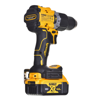 Kaçavidë goditëse pa tel Dewalt DCD805P2T QW, 18V, 2x 5.0Ah Li Ion, me valixhe