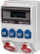 Panel elektrik shpërndarës RW3959, CEE 32A 5P, CEE 16A 5P 4xGS, IP44