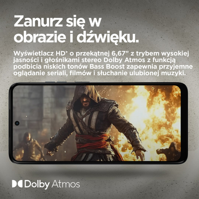 Телефон Motorola Moto E15, 6.67", 2/64GB, Сина боја Деним