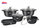 Tigan Classic Vanora, 20 cm 2.6 L, alumin i derdhur keramik, i zi