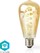 Llambë smart Nedis SmartLife LED Filament ST64, E27, 4.9W 360lm, dritë e ngrohtë në të ftohtë, qelq transparent